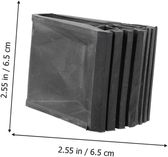 UPKOCH 8pcs Folding Ladder Feet Non-Skid Pads for Ladder High-Temperature Resistant Material Easy Installation Versatile Use for Home and Furniture