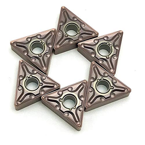 Produktbild von 10 Hartmetall-Dreheinsätze SNMG120408-MA – Für Stahl, Edelstahl & Eisen, Halbveredelung & Endbearbeitung