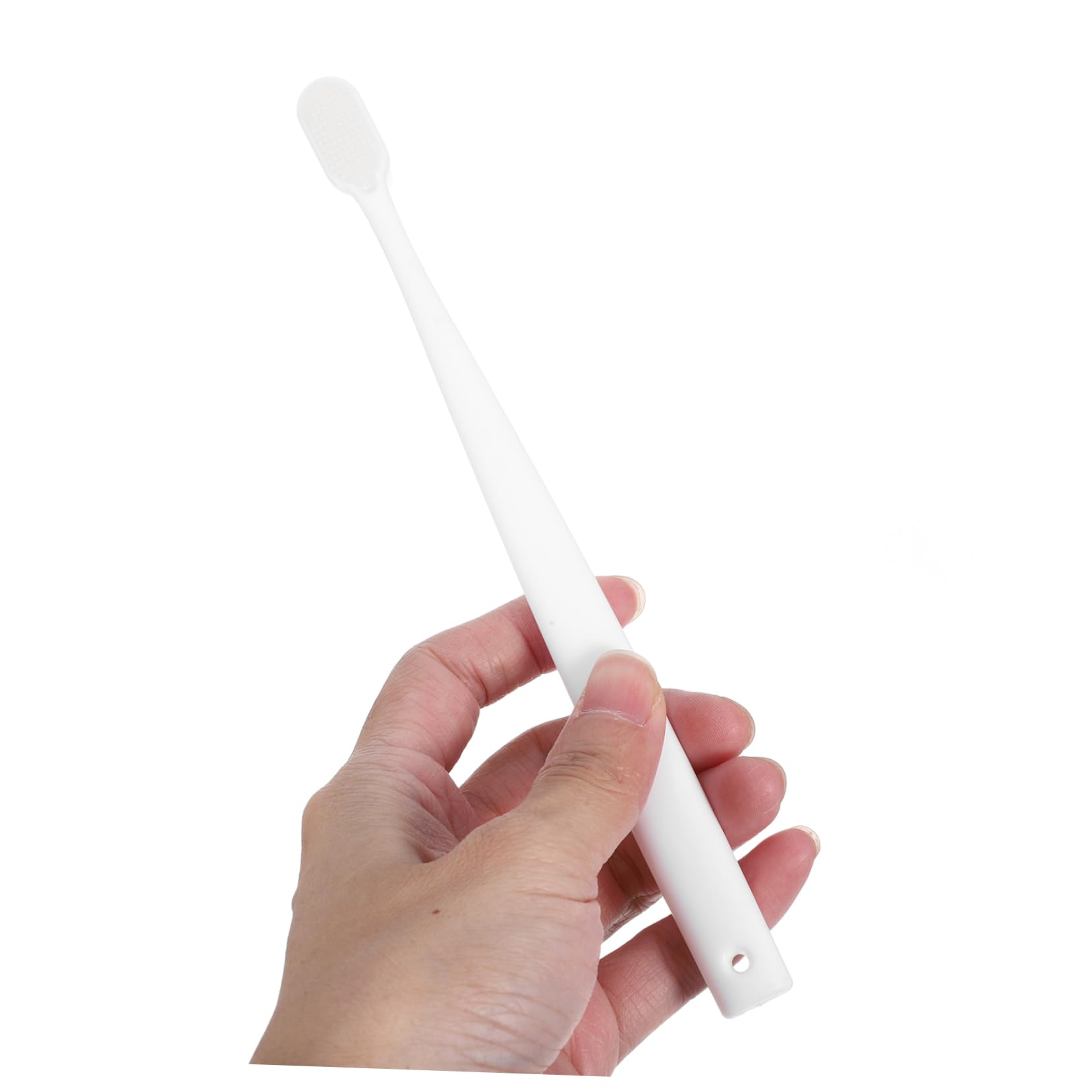 VALICLUD 18 Pollici spazzolino da denti Spazzolino ultra morbido ergonomico per gengive sensibili extra morbido super morbido fibra