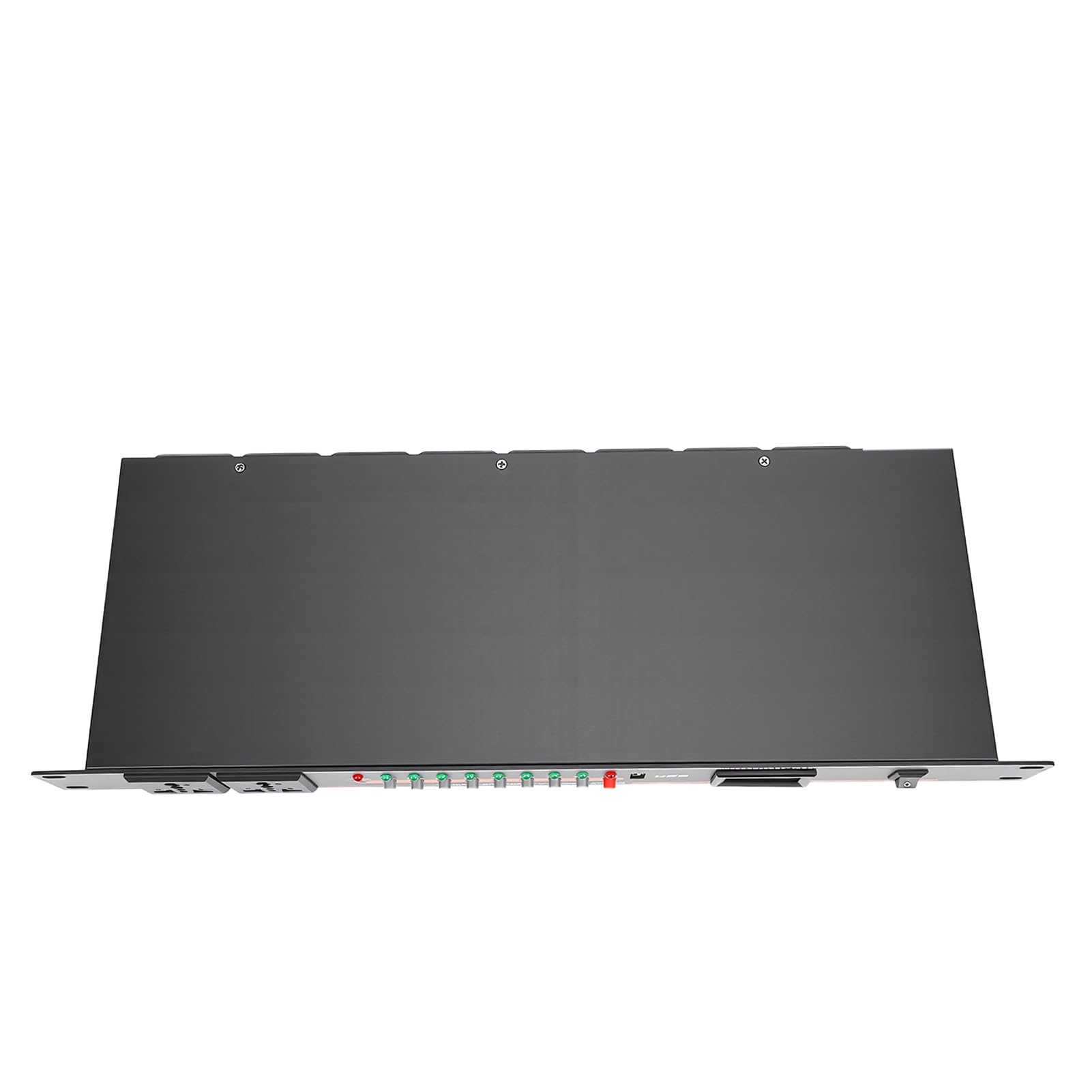 Kondycjoner z 10 Gniazdami Zasilania, Cyfrowa Listwa Zasilająca do Ekranu, Zabezpieczenie Przeciwprzepięciowe Portu USB z Zabezpieczeniem Przed Przeciążeniem Zwarciowym, Idealne do Kina