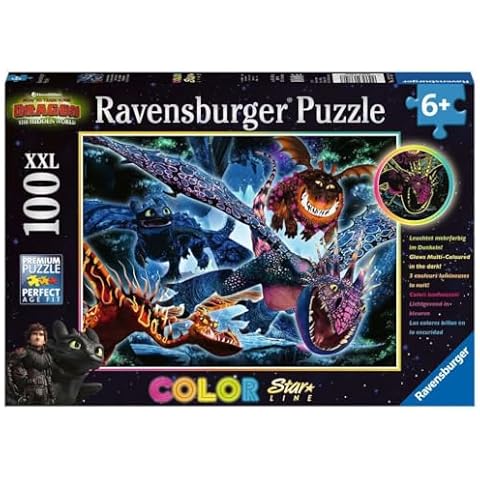 Ravensburger 13710 Illuminated Dragons Puzzle for Kids Cover