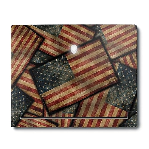 Image of MightySkins Skin Compatible with Alienware X16 R1 (2023) Full Wrap Kit - Vintage American | Protective, Durable, and Unique Vinyl Decal wrap Cover | Easy to Apply & Change Styles | Made in The USA