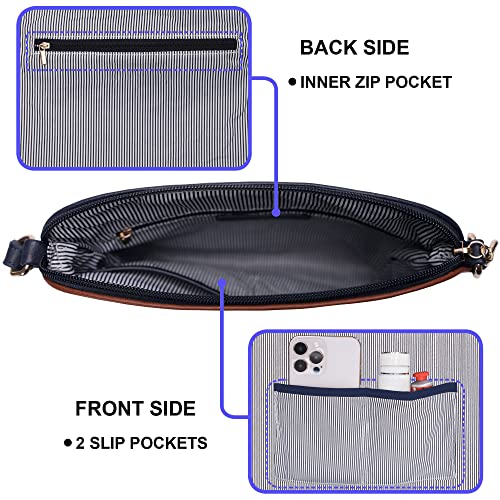 Image of Solene Womens Lightweight Medium Crossbody Purse with Tassel, Perfect Size Crossbody Bags for Daily Use, travel