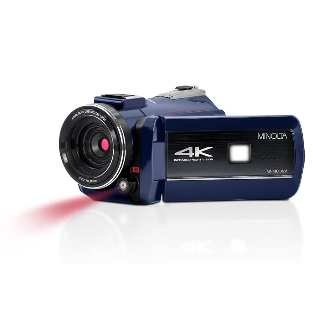 4k ultraHD ビデオカメラ Amazon | Minolta (ミノルタ) ビデオカメラ - 4K Ultra HDビデオ
