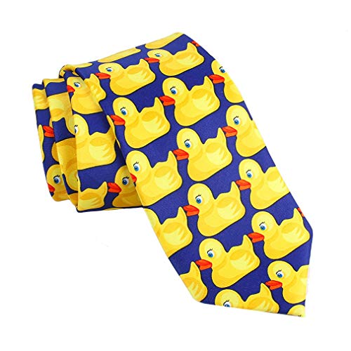La Mejor Recopilación de Pajaritas para Hombre . 49 Foetest Tie Accessary - Corbata de lazo para cosplay, corbata de pato amarillo, Amarillo, Small