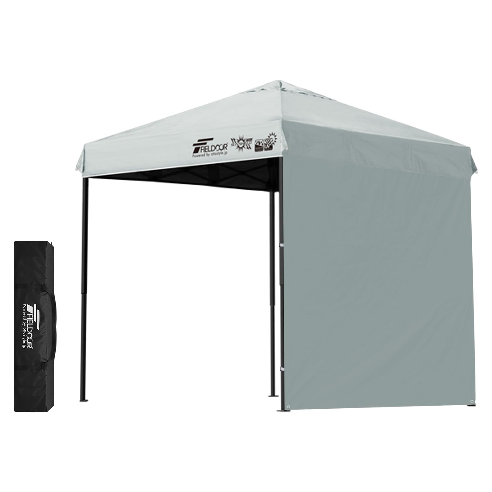 Amazon | FIELDOOR 【完全遮光】 ワンタッチタープテント 【4点ロック