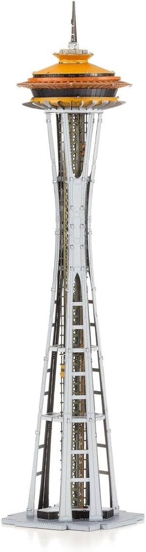 Metal Earth Premium Series 1962 World's Fair Space Needle 3D Metal Model Kit Fascinations