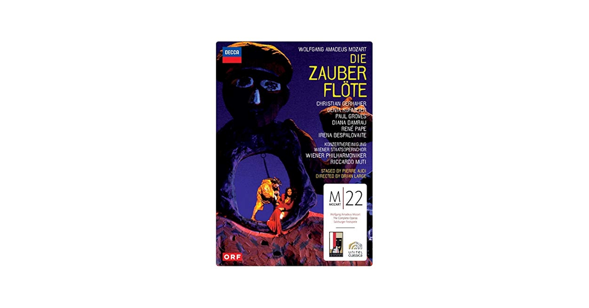 Amazon.com: Mozart - Die Zauberflote : Rene Pape, Diana