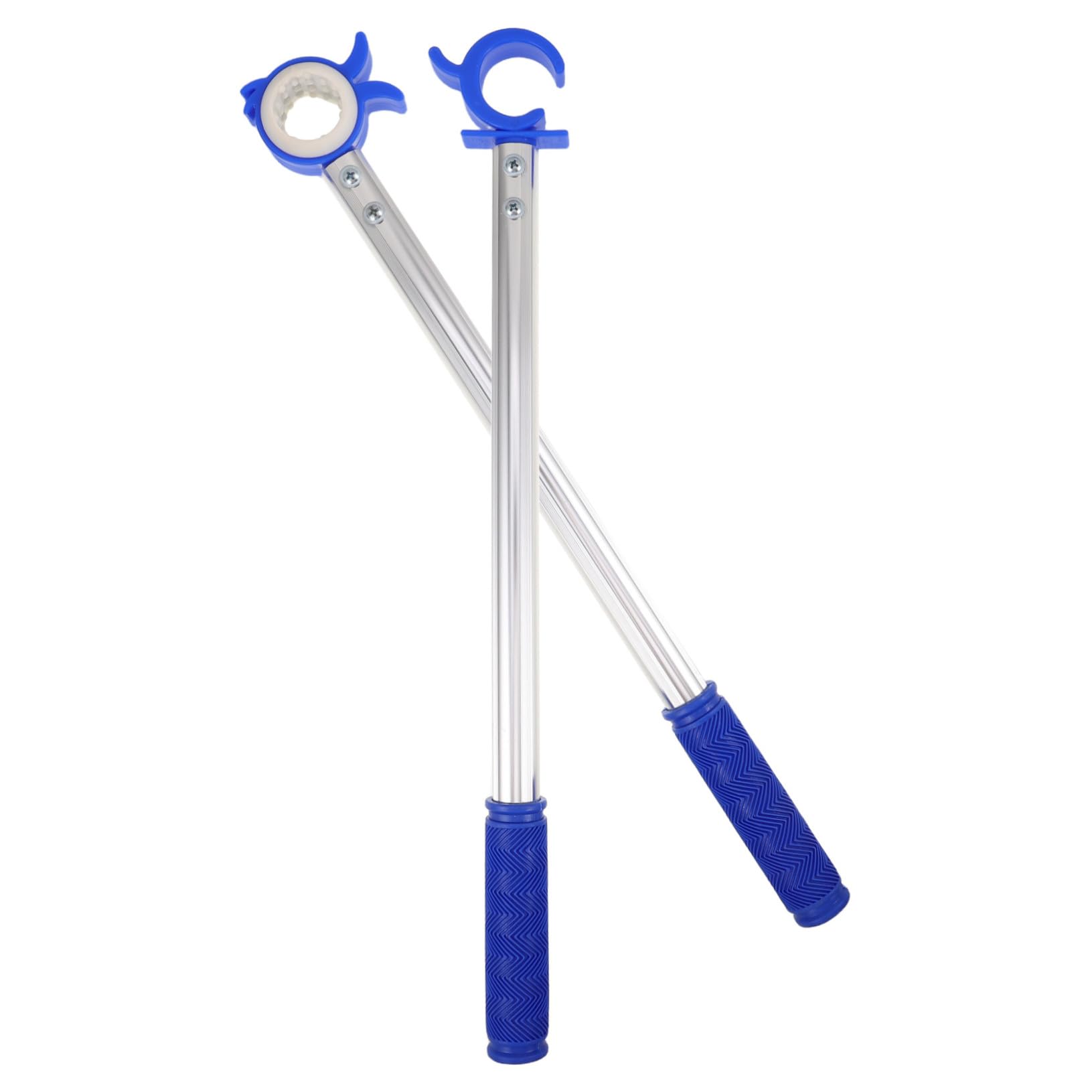 Tringles télescopiques ouverture fenêtres (2 pièces) pour cuisine et salon