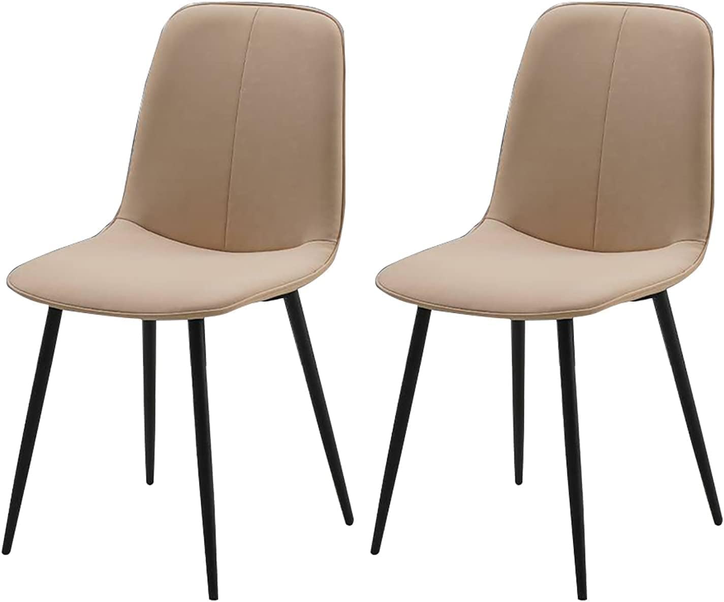 Chaise de bureau avec support en fer rigide et finitions cuir de luxe