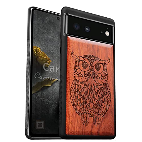 Carveit VR؃P[X for Google Pixel 6 O[O-sNZ6 ؐP[X [CނƏ_炩TPUłłĂ܂] p^[ (oF-}_X^C̃tNE)