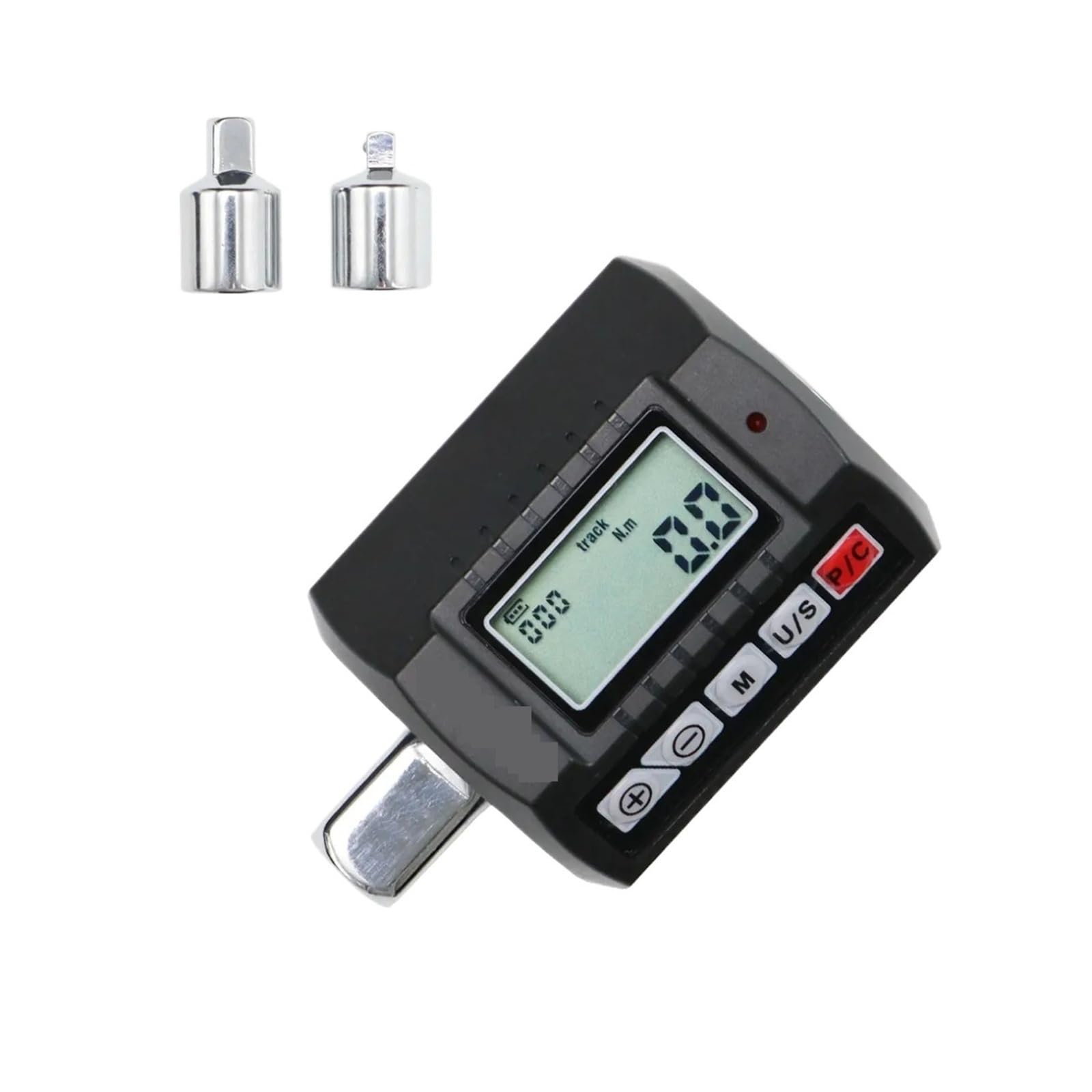 Merhovo 135 Digital Torque Tester, 1/2" 3/8''1/4''Digital Torque Wrench Adapter Digital Portable High-Precision(135)