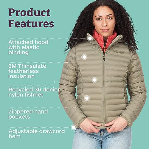 MARMOT Women's Echo Featherless Hoody - Lightweight Down-Alternative Puffer Jacket with Hood4