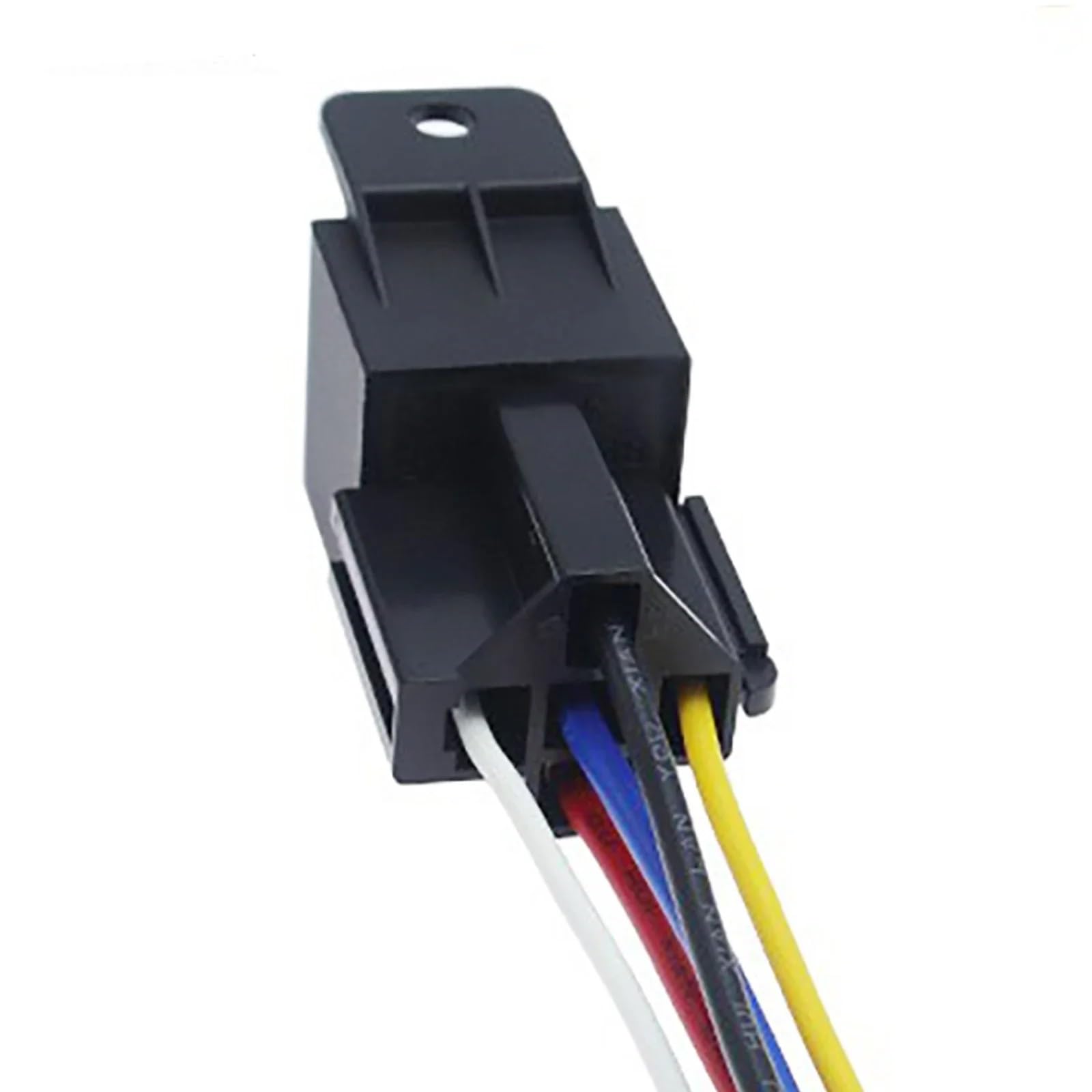 Relés de CC 12 V/24 V, 5 Pines, 40 A, para vehículos, de Larga duración, Normalmente Abiertos, para Aire Acondicionado Ligero (relé de 24 V, 5 Pines)