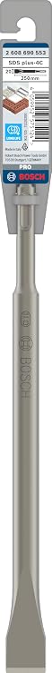 Bosch 1x PRO SDS plus-4C Düz Keski (Beton, Tuğla, Ø mm, Professional Aksesuar Kırıcı Delici, Kırıcılar)