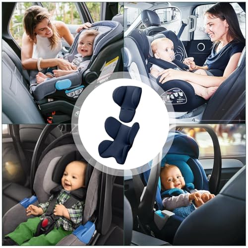 Coussin de siège auto poussette support tête corps réducteur bébé - 4