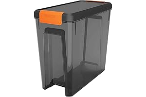 RCK Traeger Grill Pellet Storage Bin & Lid for Pellets, 22 LBS