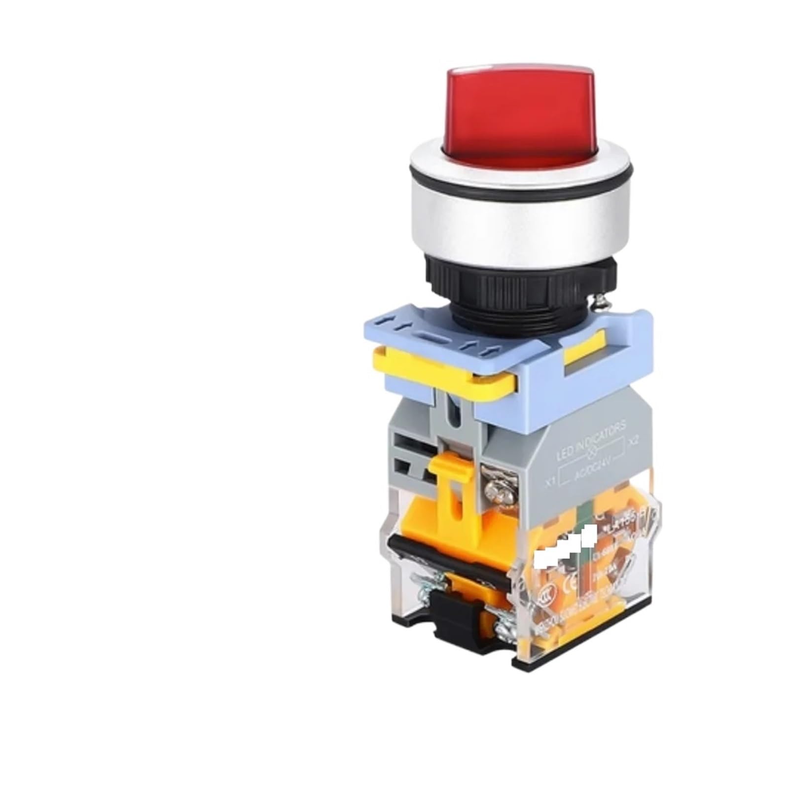 Interrupteur rotatif lumineux 30 mm pour éviter les erreurs de commande