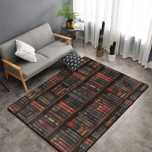 Tapis imprimé rétro doux idéal pour la chambre ou le salon