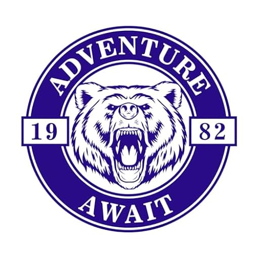 Pegatinas de pared Logotipo de aventura 72x75.2cm Vinilos para ventanas Azul oscuro | Ya disponible en tu tienda friki favorita! En mundofriki.es!