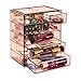 Sorbus Acrylic Makeup Organizer - Organization and Storage Case for Cosmetics Make Up & Jewelry - Big Clear Makeup Organizer for Vanity, Bathroom, College Dorm, Closet, Desk (3 Large, 4 Small Drawers)