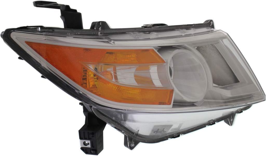 For Honda Odyssey Headlight 2011 2012 2013 Passenger Side | HID | Lens and Housing Only | DOT Certified | HO2503143 | 33101-TK8-A11
