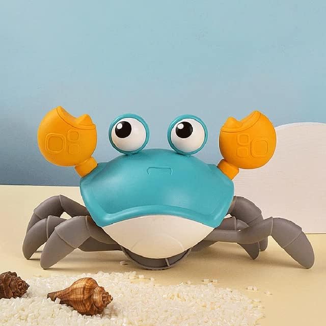 Image of COSMOBABY Premium Crawling and Swimming Bath Toy Crab for Boys and Girls Proudly Made in India