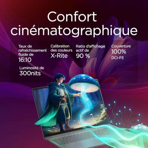 Lenovo IdeaPad Slim 5 16IRH10 PC portable 16" WUXGA Core i5 16Go 1To - photo 5