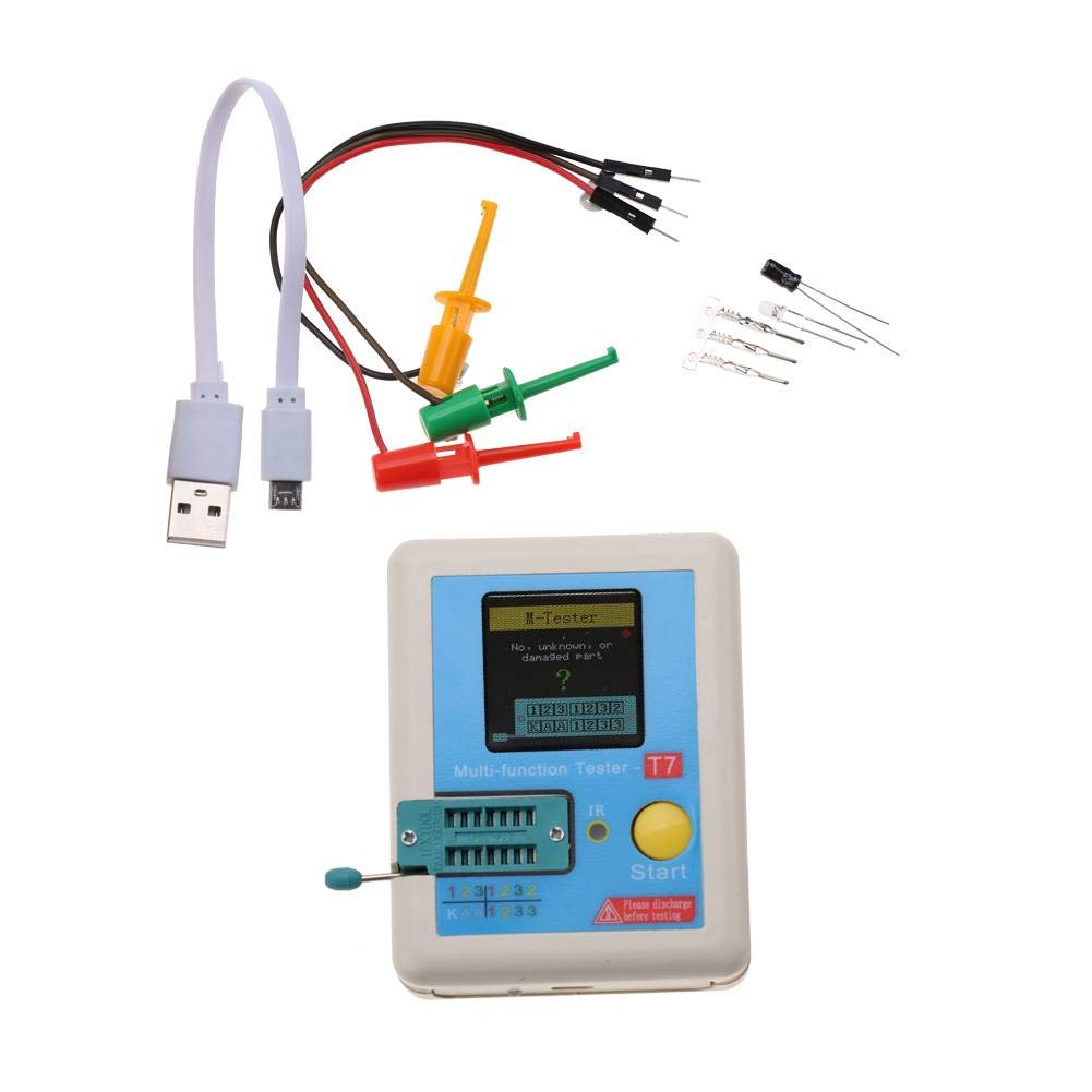 Transistor-Tester LCR-T7 TFT Transistor-Tester Farbige Grafikanzeige Multifunktions