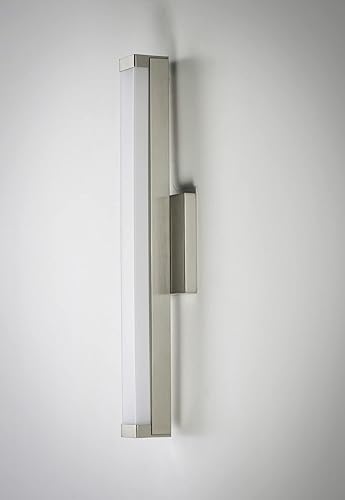 Miniatura 8 de Maxim 52000BZ Spec Collection - Lámpara LED regulable de 18 pulgadas para tocador de baño, I 3500 K, bronce, moderna y contemporánea, perfecta para