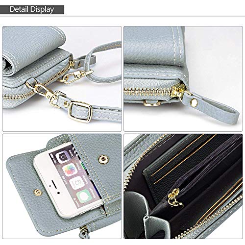 Women Crossbody Cell Phone Bag Small Shoulder Purse Leather Travel Rfid Card Slots Wallet Case Handbag Phone Pocket Baggap Clutch For Iphone 11 Se 2020 11 Pro Xr X Xs Max 8/7/6 Plus Samsung #TOP3