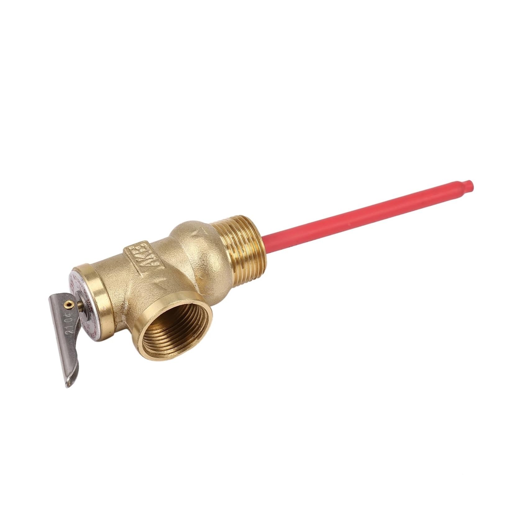Valvula Antiretorno Agua 0.7Mpa 99C 210F 102PSI Válvula de seguridad alivio presión y temperatura 3/4 pulgadas para calderas de aceite