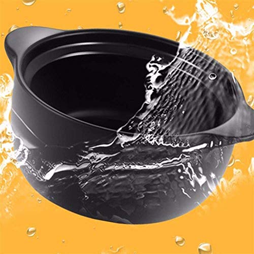 Terakotowy garnek do zapiekanek, gliniany garnek do zapiekanek, terakota, ceramiczny garnek do gulaszu, energooszczędny, podwójne odżywianie (pojemność A 3,9 l)