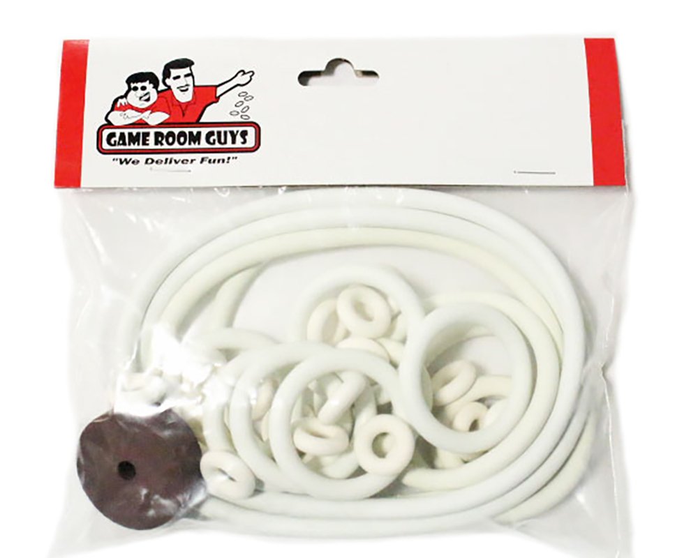 Game Room Guys Williams Pretty Baby White Pinball Rubber Ring Kit