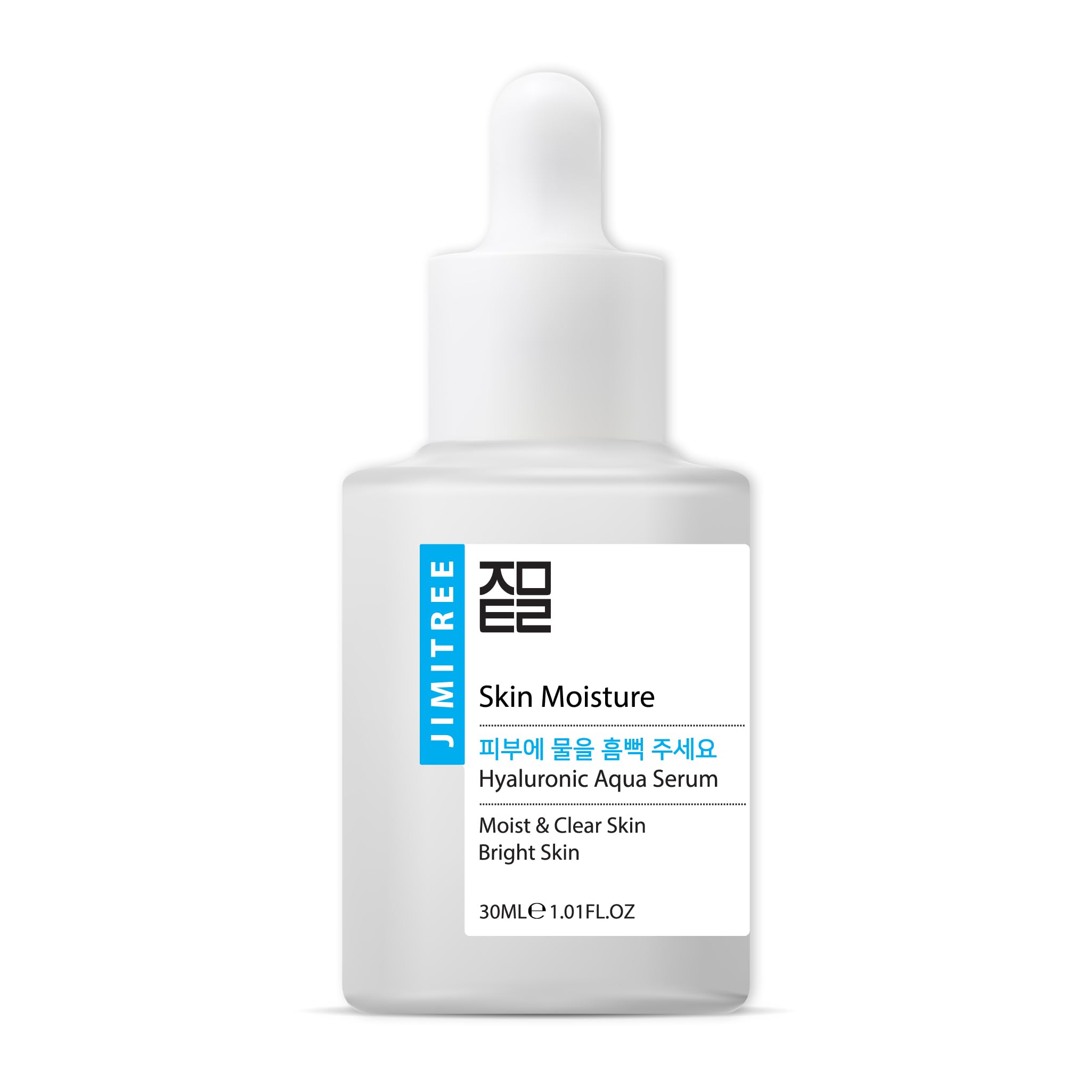 Korean HYALURONIC AQUA Face Serum for Clear Brighten Moist Skin 30ML — Flash AI Score 88/100