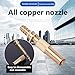 Nozzle High Pressure Strong Impulse Spraying Copper Alloy Car Wash Nozzle Cleaning Tool Home Supply Nozzle