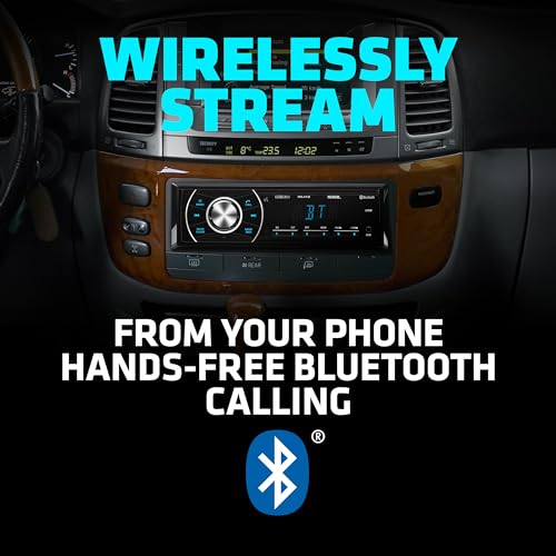 image for Sound Storm Laboratories ML41B Car Audio Stereo - Single Din, Bluetoot