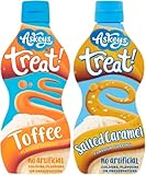 Toffee & Salted Caramel Flavour Toppings Bundle (325g Each) – No Artificial Colours, Flavours or Preservatives – Ideal for Ice Cream, Desserts & More