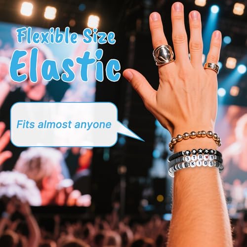 3 Pcs Friendship Bracelets, Star Merch Concert Outfit, Stretch Bracelet Gifts for Women Men Fans3