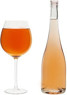 Huge 25oz XL Wine Glass That Holds a Bottle of Wine for Champagne, Mimosas, Holiday Parties, Novelty Birthday Gift (750 ml)
