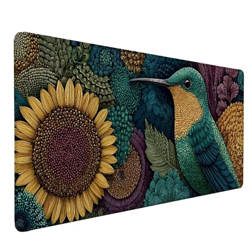 Tapis souris imperméable avec bords cousus et base antidérapante
