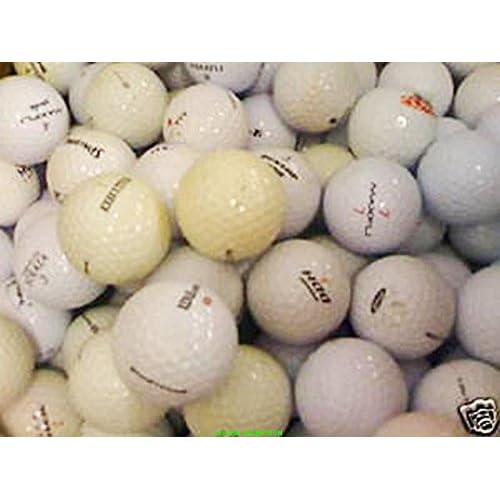 100 gebrauchte Golfbälle (Lakeballs, Crossgolfbälle)