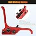 weyleity Poly Strapping Tensioner & Cutter Manual Strapping Tools Heavy Duty Manual Strapping Tensioner Cutter Cord Strapping Machine Windlass for 1/2