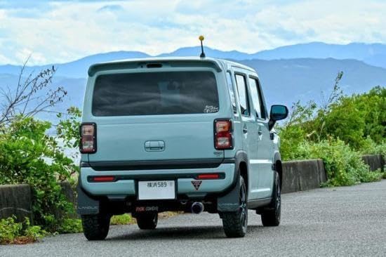 ハスラーMR52/92専用マッドフラップ（ブラック）ランドリックジャパン