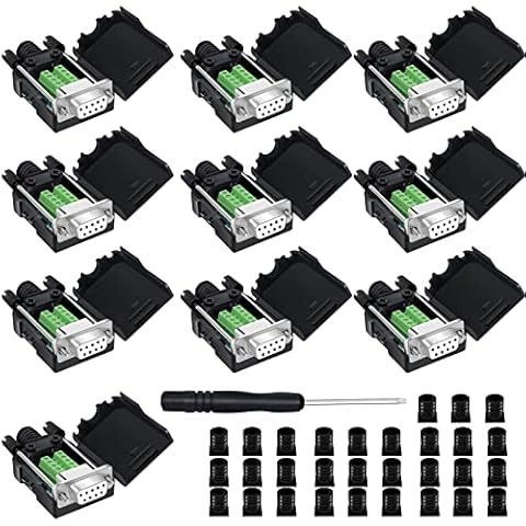 YIOVVOM DB9 Solderless Female Serial Adapters Cover