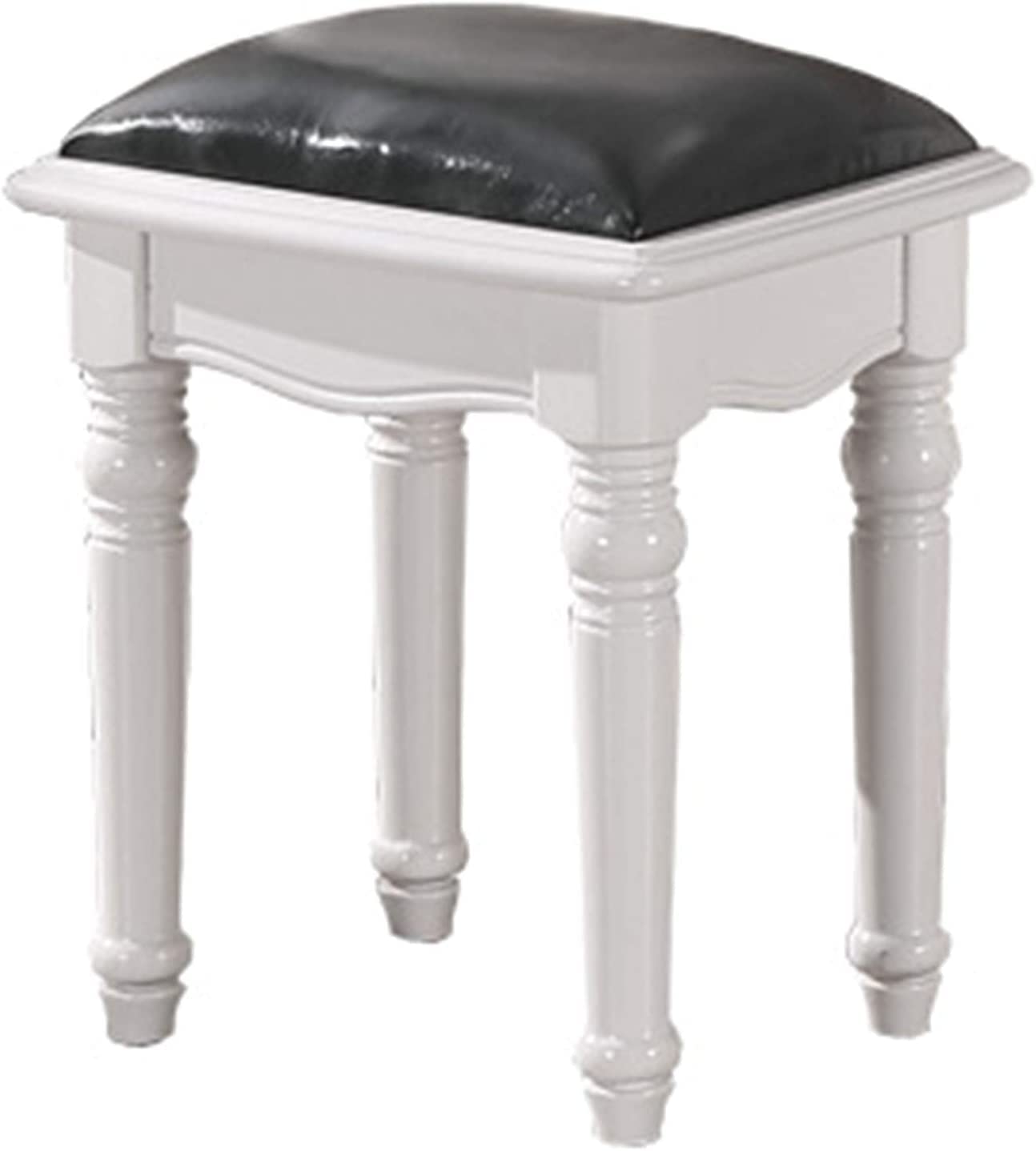 Taburete de entrada acolchado para cambiar zapatos y silla de tocador de dormitorio