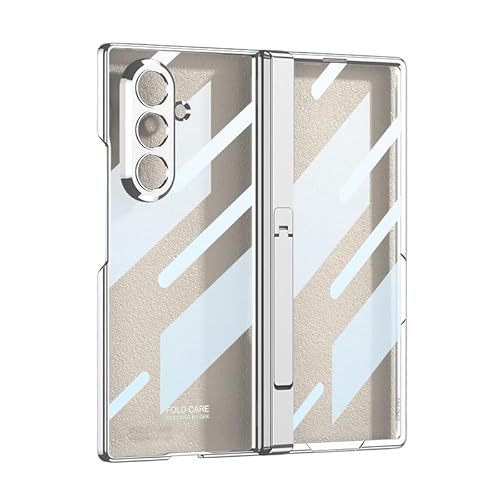 �K�pSamsung Galaxy Z Fold8 Ultra�����P�[�X�A�X�N���[���v���e�N�^�[�t���A[�L�b�N�X�^���h] [���ϖh�~] �N���X�^���N���A�R�[�e�B���O �X�����n�[�hPC �ϏՌ� ���L�Y �t���v���e�N�e�B�u�J�o�[,�K�p Galaxy ZFold8