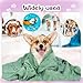 SENONAPO 30Pcs Dog Towels for Drying Dogs Bulk 20 x 40 Inch Quick Drying Pet Bath Towels Colorful Pet Grooming Towel Absorbent Microfiber Towel for Small Medium Large Dog Puppy Cat (Teal)