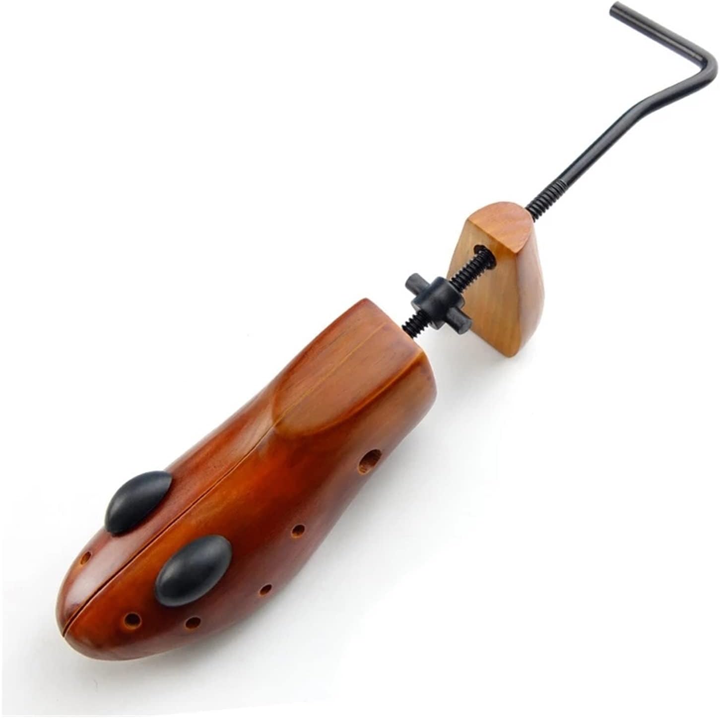 Unisex 1pcs Shoe Stretcher Wooden Shoes Tree Shaper Rack,Wood Adjustable Flats Pumps Expander Trees Size S/M/L