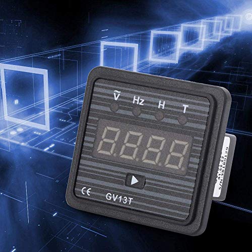 Image of Oumefar 40-70HZ 0.5 Level 3 in 1 Generator Digital Meter 220V 380V AC Panel Mounting Meter GV13T for Generator Voltage Frequency Display(220V System)